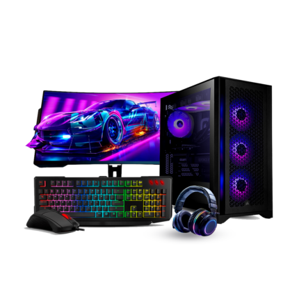 Gaming Bundle | Core i7 | 16GB | 256GB SSD+1TB | GTX1660 | Black Raider